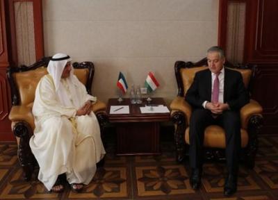 دیدار وزیر خارجه تاجیکستان و سفیر کویت در دوشنبه