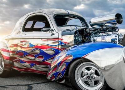 فروش خودروی سفارشی Willys Americar 1941 در حراج Barrett، Jackson