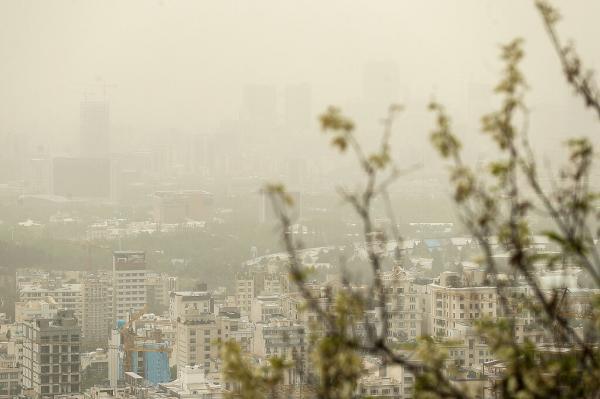 آلودگی هوا در منطقه ها پرتردد مرکز