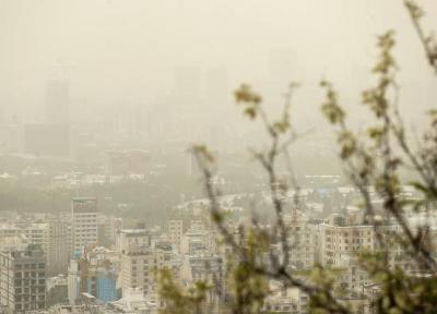 آلودگی هوا در منطقه ها پرتردد مرکز