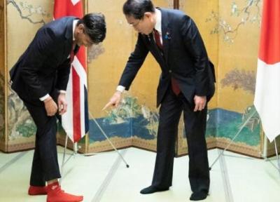 دیپلماسی جوراب سوناک در ژاپن